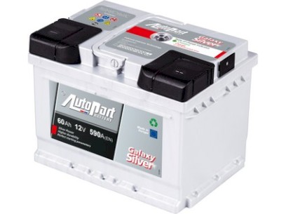 Autobaterie 12V  60Ah P AUTOPART GALAXY SILVER 590A 242x175x190mm